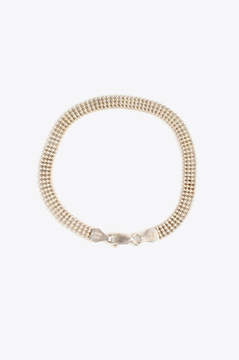 MADE IN ITALY 925 VINTAGE SILVER BRACELET [ONE SIZE USED]