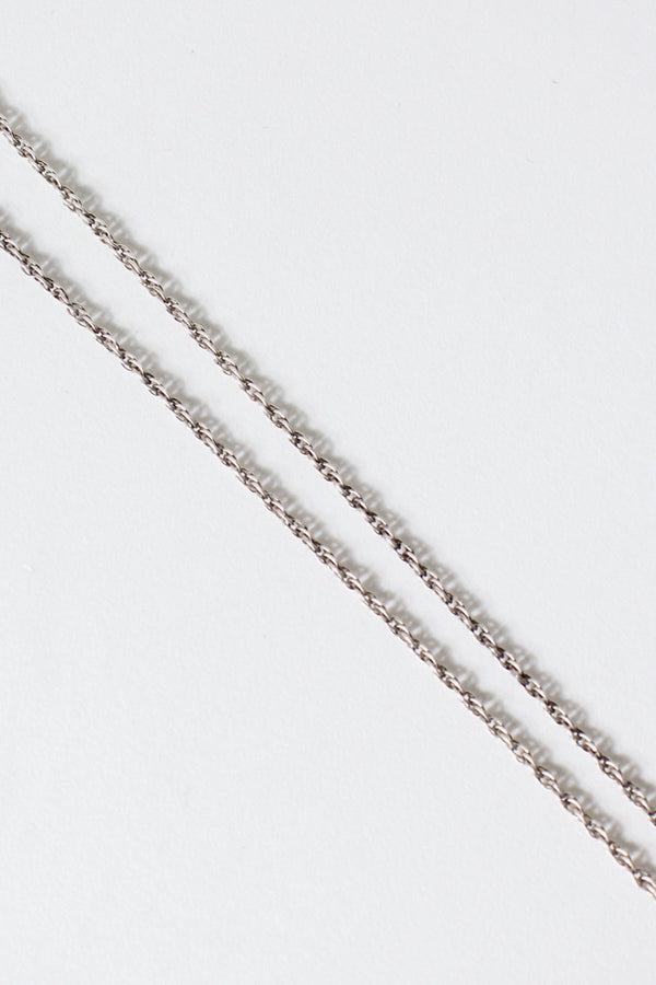 925 STERLING SILVER PENDANT NECKLACE [ONE SIZE, USED]