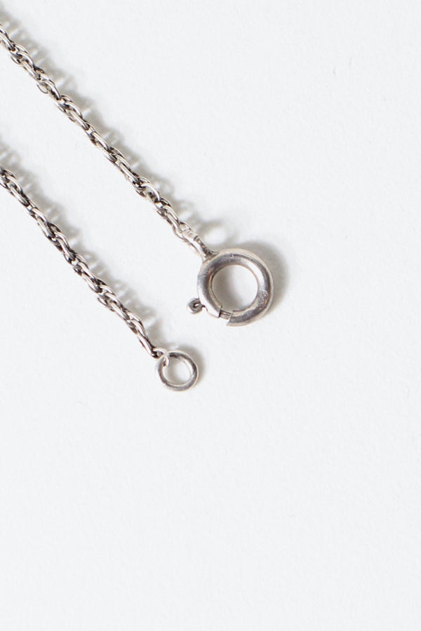 925 STERLING SILVER PENDANT NECKLACE [ONE SIZE, USED]