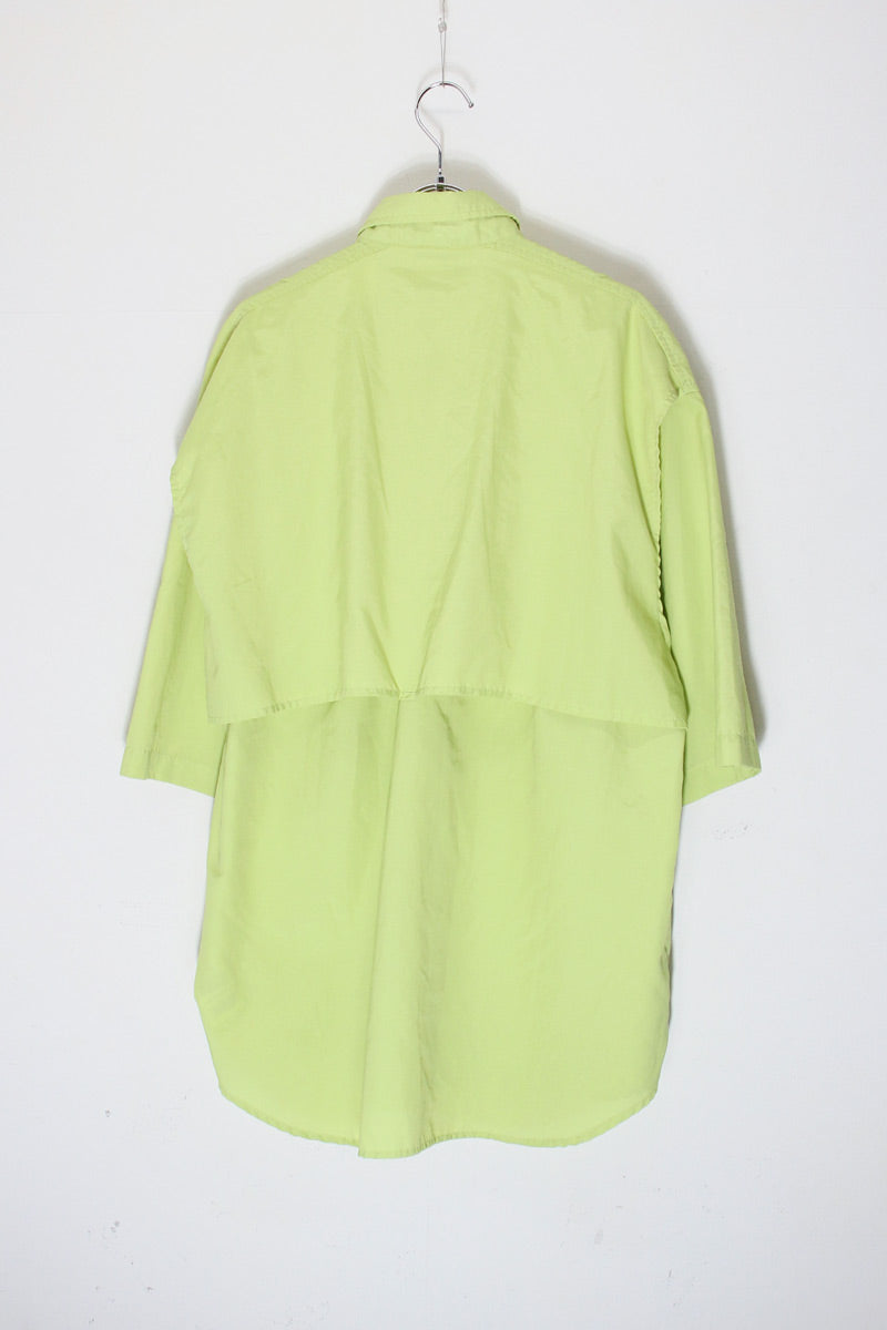 PFG S/S BAHAMA SHIRT / LIME GREEN [SIZE: M USED]