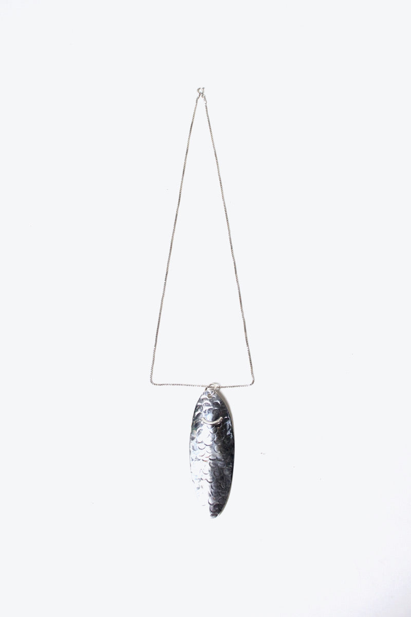 925 SILVER PENDANT NECKLACE [ONE SIZE, USED]