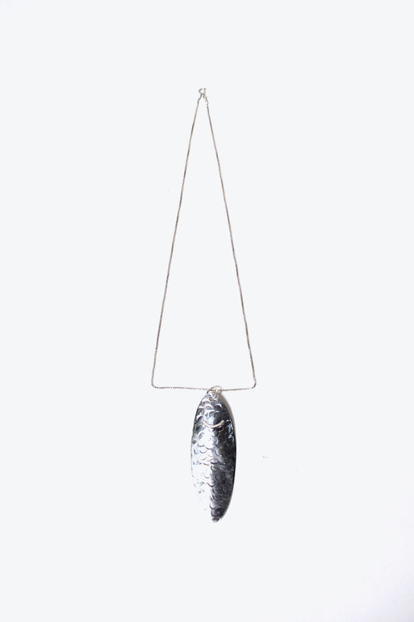 925 SILVER PENDANT NECKLACE [ONE SIZE, USED]