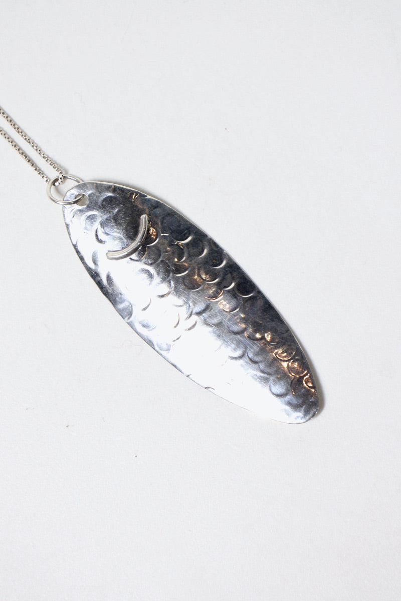 925 SILVER PENDANT NECKLACE [ONE SIZE, USED]