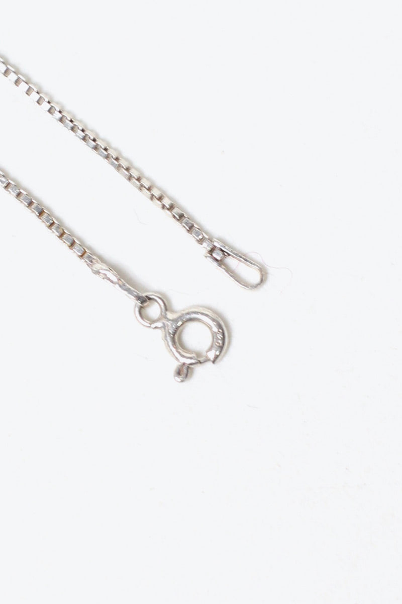 925 SILVER PENDANT NECKLACE [ONE SIZE, USED]