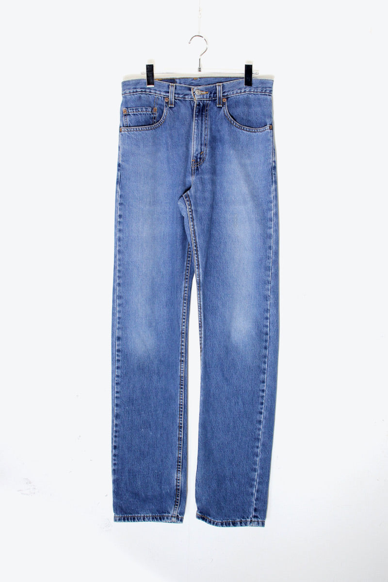 MADE IN USA 02'S 505 DENIM PANTS / LIGHT INDIGO [SIZE: W31xL34 USED]