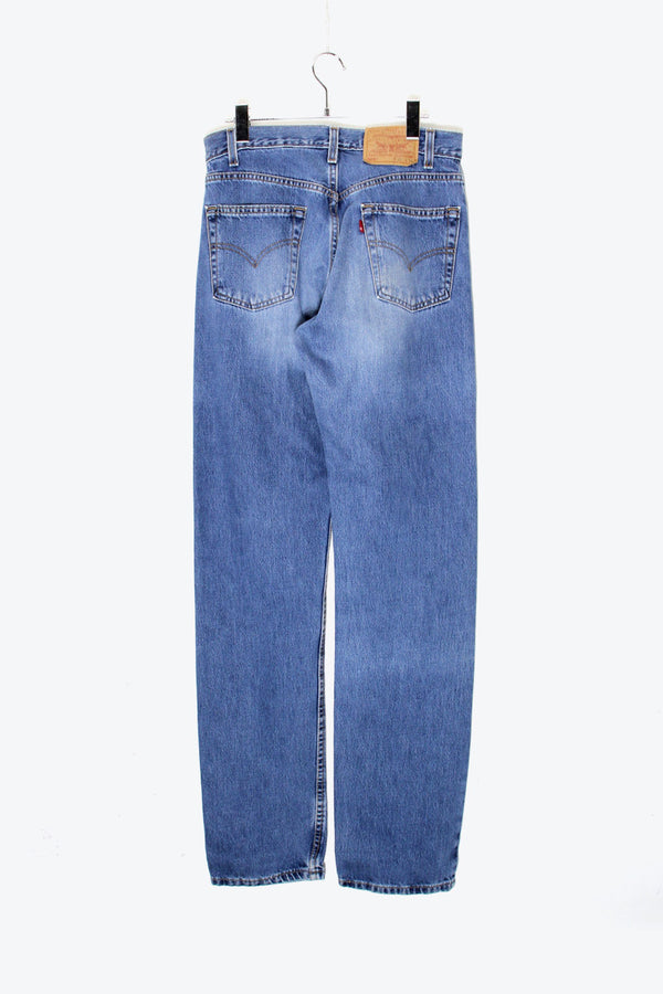 MADE IN USA 02'S 505 DENIM PANTS / LIGHT INDIGO [SIZE: W31xL34 USED]