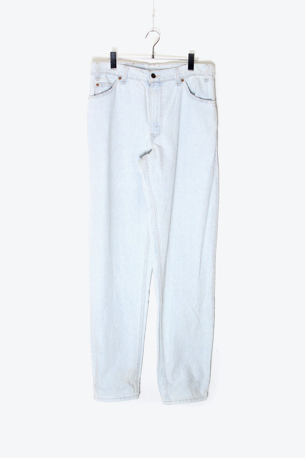 MADE IN USA 90'S 501 DENIM PANTS / LIGHT INDIGO [SIZE: W34xL34 USED]