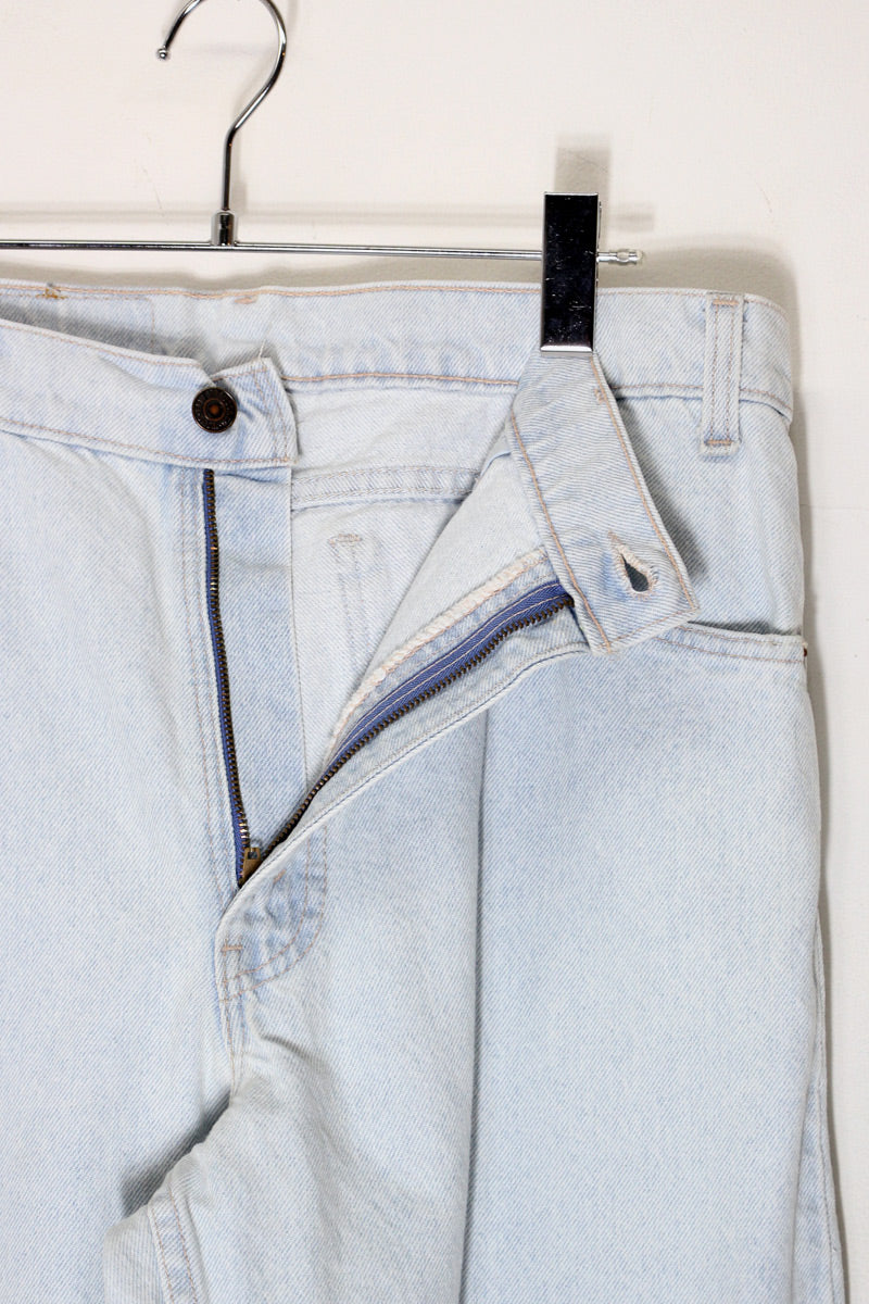 MADE IN USA 90'S 501 DENIM PANTS / LIGHT INDIGO [SIZE: W34xL34 USED]