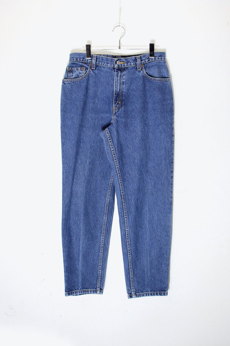 MADE IN MEXICO 02'S 550 DENIM PANTS / LIGHT INDIGO [SIZE: S USED]