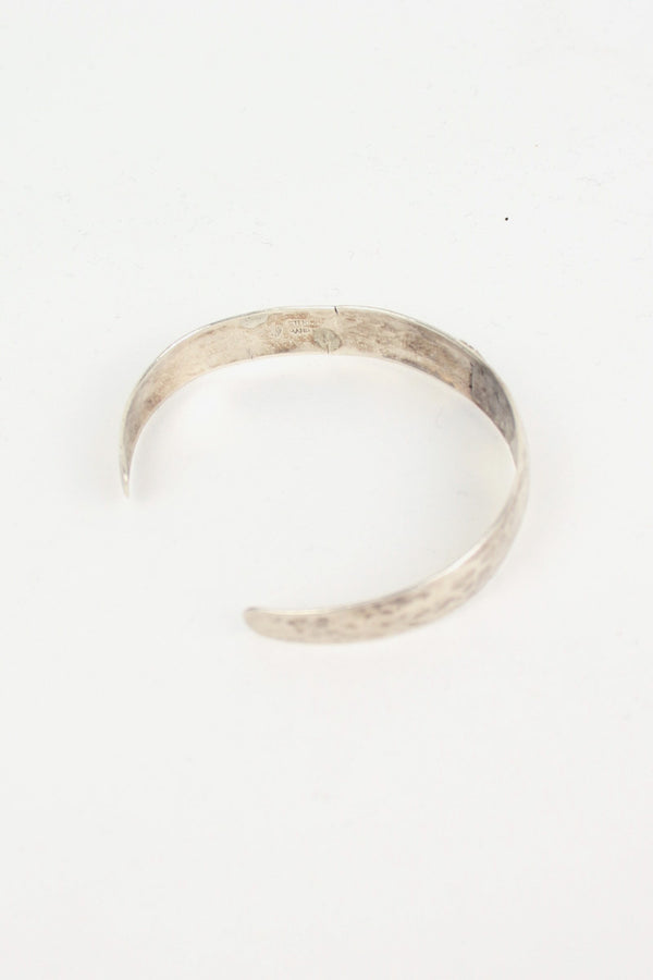 VINTAGE STERLING SILVER BANGLE [ONE SIZE, USED]