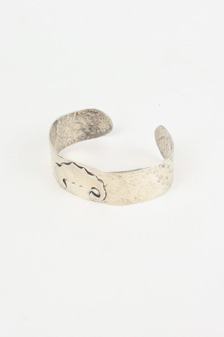 925 VINTAGE SILVER BANGLE [ONE SIZE USED]