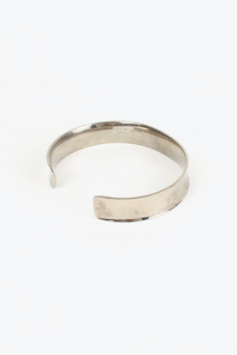 925 VINTAGE SILVER BANGLE [ONE SIZE USED]