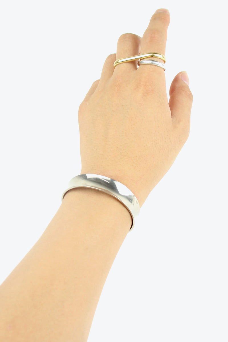 925 VINTAGE SILVER BANGLE [ONE SIZE USED]