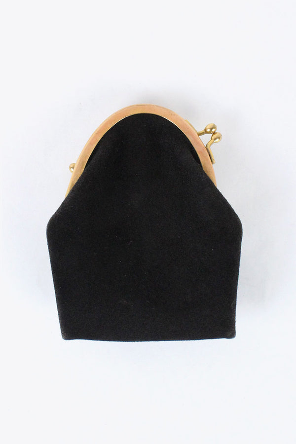 VINTAGE LEATHER COIN CASE [SIZE: ONE SIZE USED]