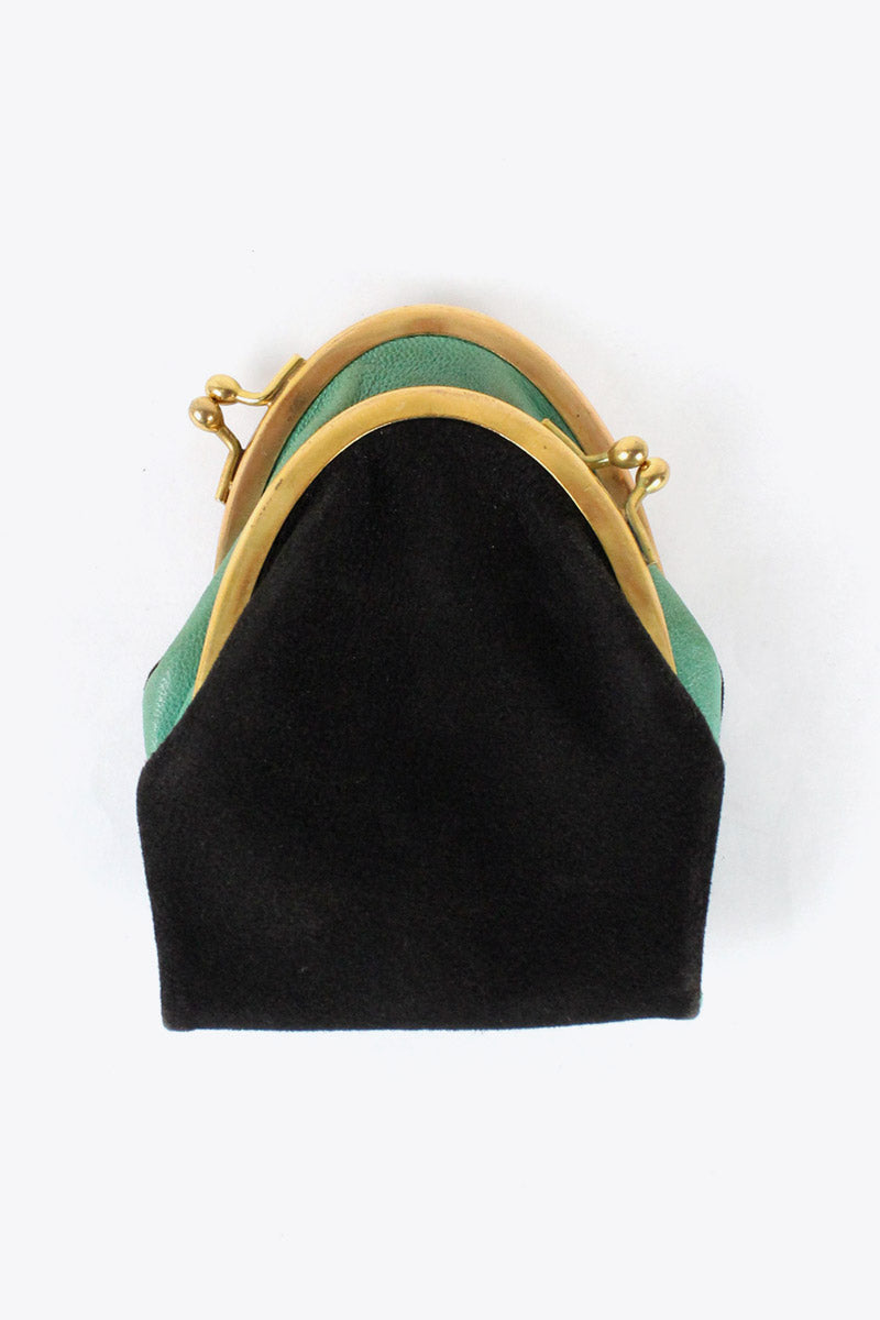 VINTAGE LEATHER COIN CASE [SIZE: ONE SIZE USED]