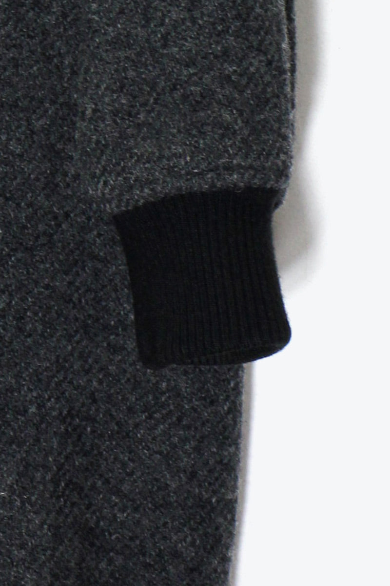 MADE IN JAPAN 13'S DOCKING WOOL ZIP COAT / CHARCOAL [ SIZE: S USED ]