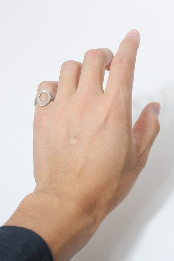 925 SILVER RING [SIZE: JP 11 USED]