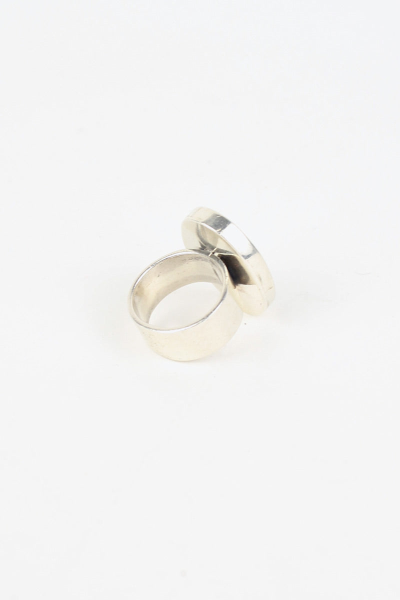 925 SILVER RING [SIZE: 12号相当 USED]