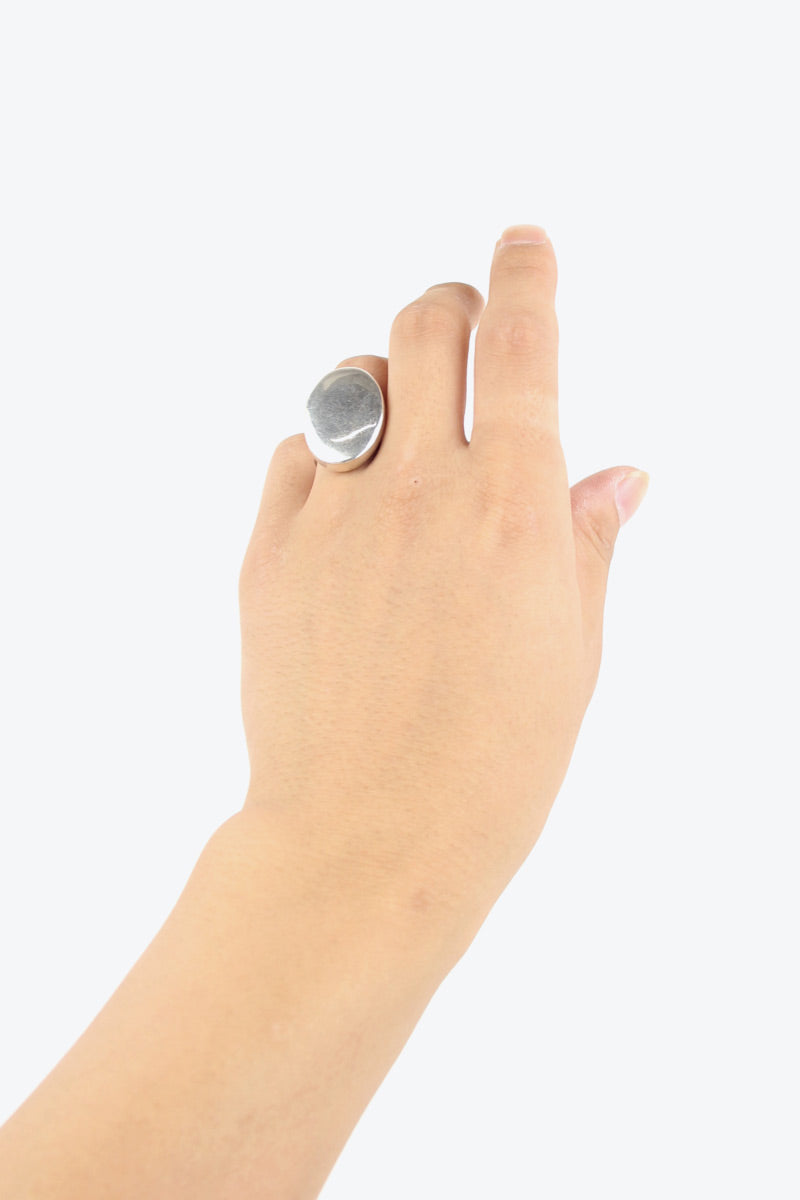 925 SILVER RING [SIZE: 12号相当 USED]