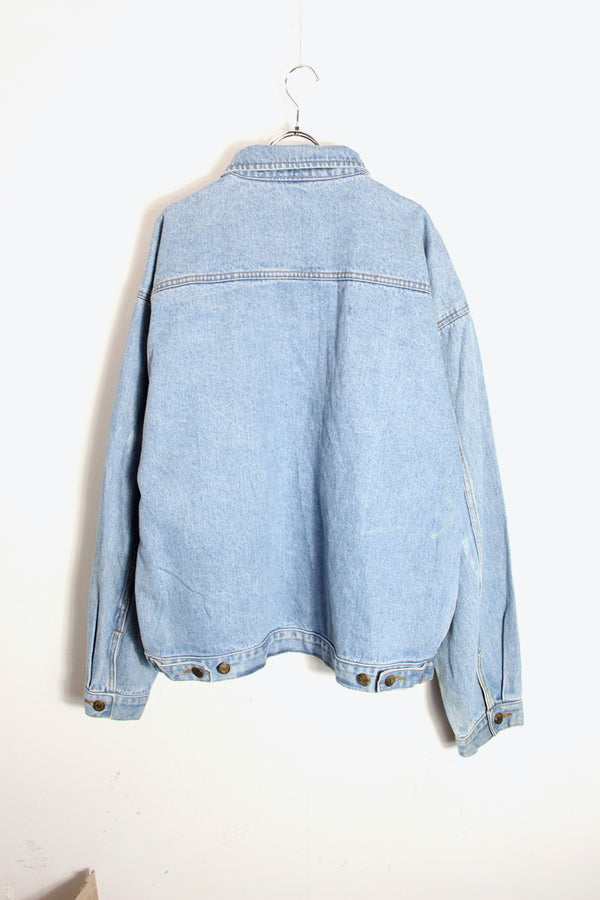90'S PACKERS 3RD TYPE DENIM JACKET / LIGHT INDIGO [SIZE: L USED]