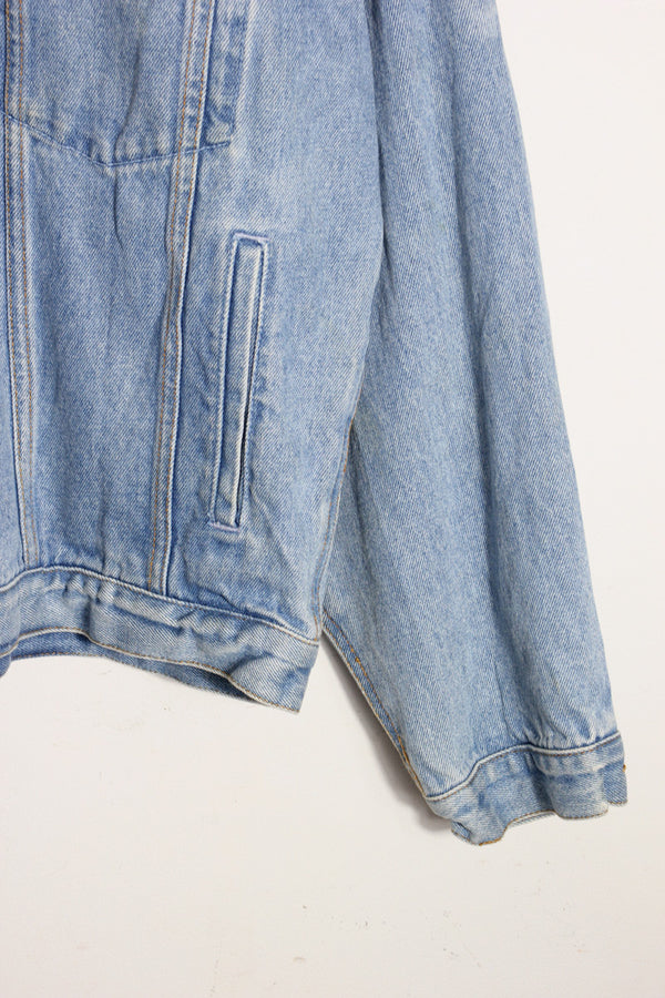 90'S PACKERS 3RD TYPE DENIM JACKET / LIGHT INDIGO [SIZE: L USED]