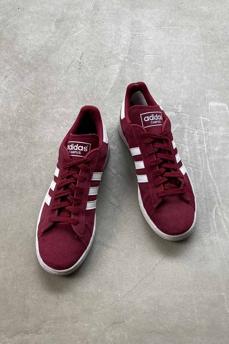 16'S CAMPUS 日本未発売モデル / BURGUNDY [SIZE: US9.5 (27.5cm相当) USED]