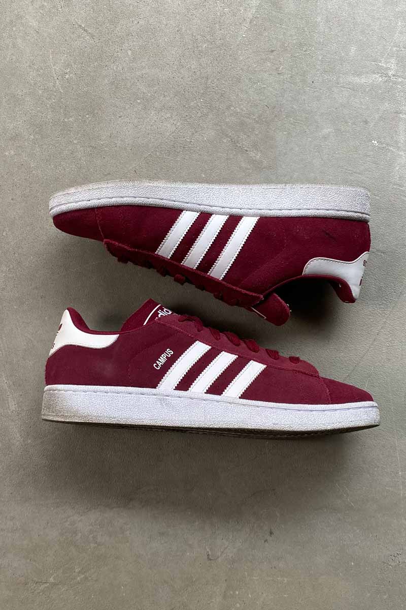 16'S CAMPUS 日本未発売モデル / BURGUNDY [SIZE: US9.5 (27.5cm相当) USED]