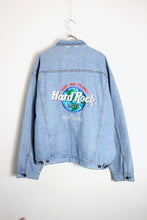 画像をギャラリービューアに読み込む, 90&#39;S NEW YORK DENIM JACKET / DENIM [SIZE: L DEADSTOCK/NOS]
