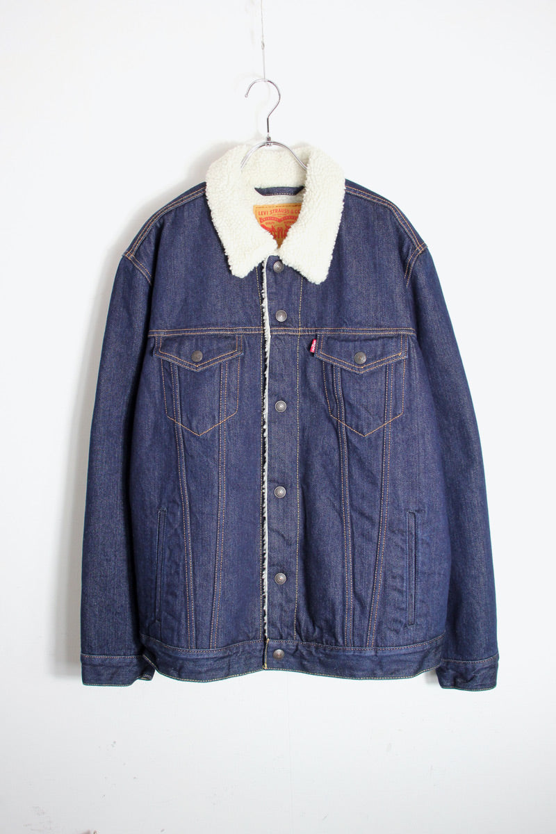 3RD DENIM JACKET W/BOA LINER / ONE WASH [SIZE: XL USED]