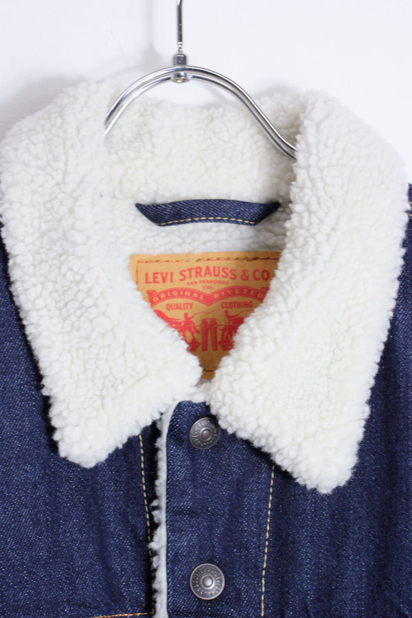 3RD DENIM JACKET W/BOA LINER / ONE WASH [SIZE: XL USED]