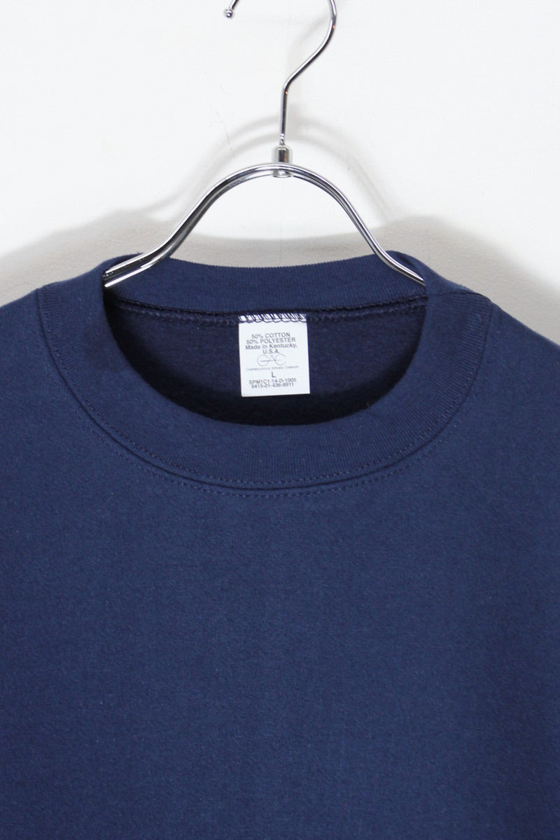 MADE IN USA US NAVY SWEATSHIRT / NAVY [DEADSTOCK/NEW OLD STOCK]