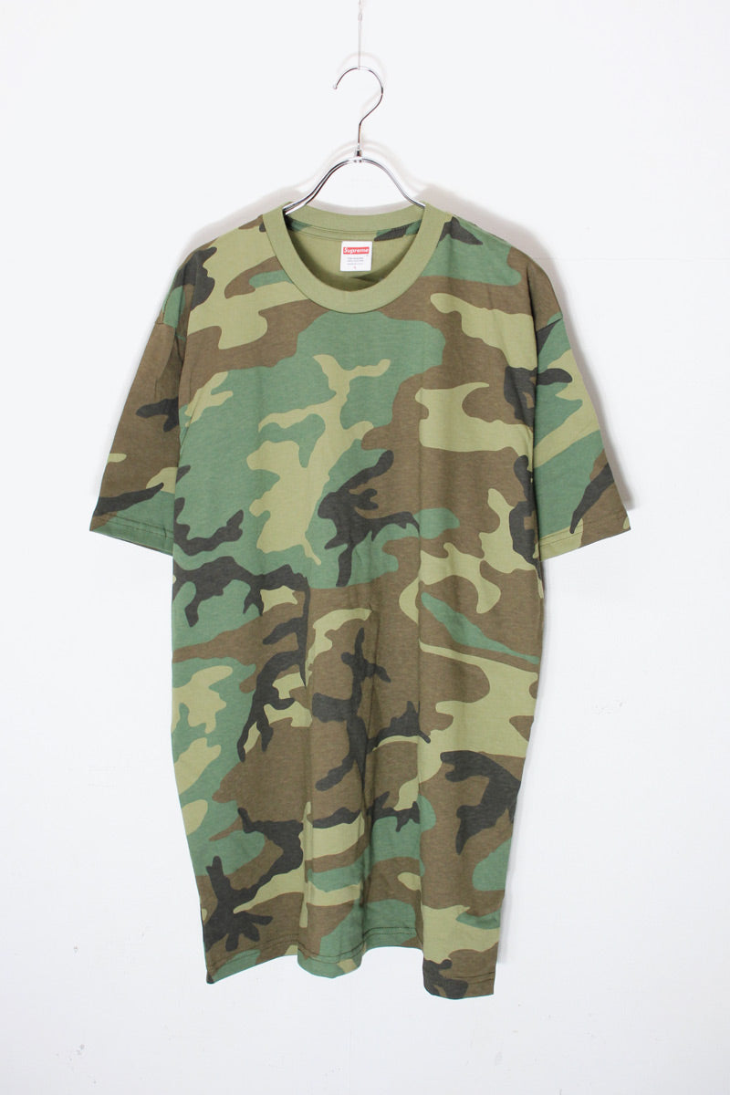 MADE IN USA S/S T-SHIRT / WOODLAND CAMO [DEADSTOCK/NOS]