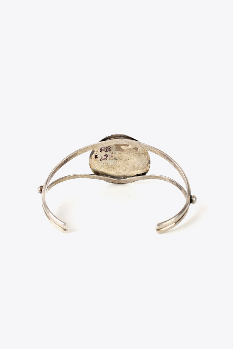 SILVER BANGLE [ONE SIZE, PRE-OWNED]