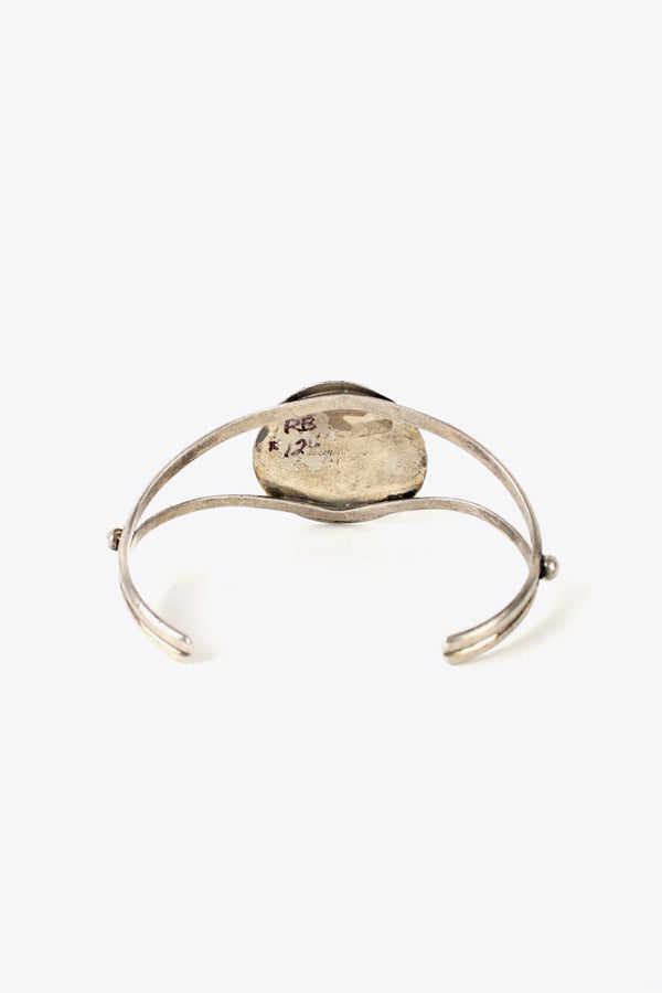 SILVER BANGLE [ONE SIZE, PRE-OWNED]