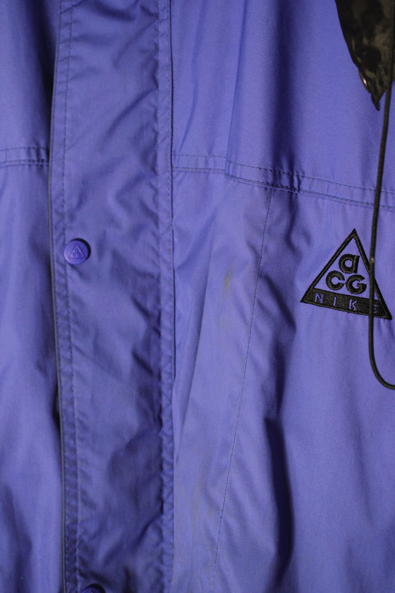 NYLON MOUNTAIN JACKET / BLUE [SIZE: XL USED]