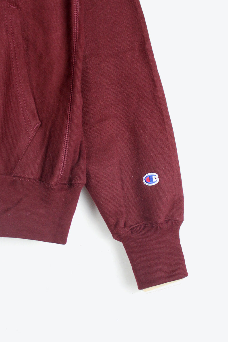MOMA LOGO REVERSE WEAVE SWEAT HOODIE / MAROON [NEW]