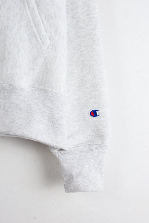 MOMA LOGO REVERSE WEAVE SWEAT HOODIE / SILVER GREY [NEW]