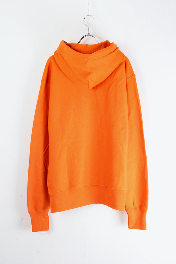 MOMA LOGO REVERSE WEAVE SWEAT HOODIE / ORANGE [NEW]