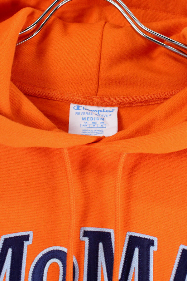 MOMA LOGO REVERSE WEAVE SWEAT HOODIE / ORANGE [NEW]