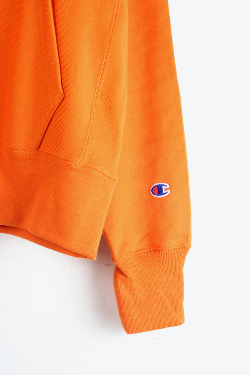 MOMA LOGO REVERSE WEAVE SWEAT HOODIE / ORANGE [NEW]