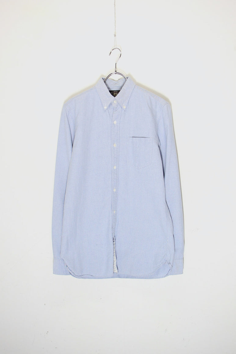 L/S B.D OXFORD SHIRT / SAX BLUE [SIZE: S USED]