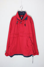 画像をギャラリービューアに読み込む, 90&#39;S PULLOVER NYLON JACKET / RED [SIZE: XL USED]
