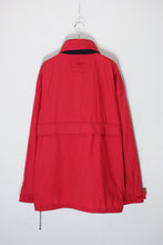 画像をギャラリービューアに読み込む, 90&#39;S PULLOVER NYLON JACKET / RED [SIZE: XL USED]
