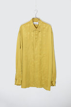 画像をギャラリービューアに読み込む, 90&#39;S L/S PLEATS SHIRT / MUSTARD [SIZE: XL USED]
