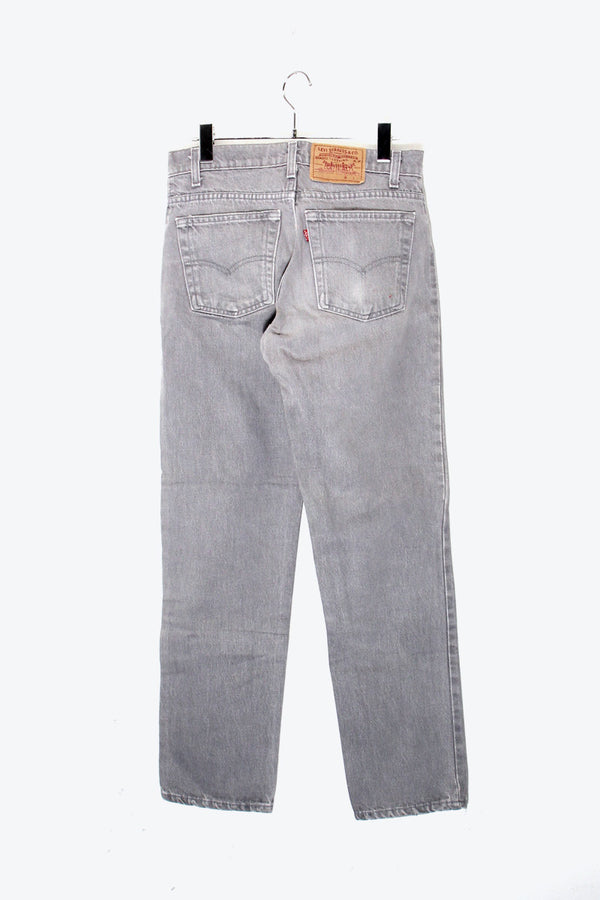 MADE IN USA 97'S 506 DENIM PANTS / GREY WASH [SIZE: W30L30 USED]