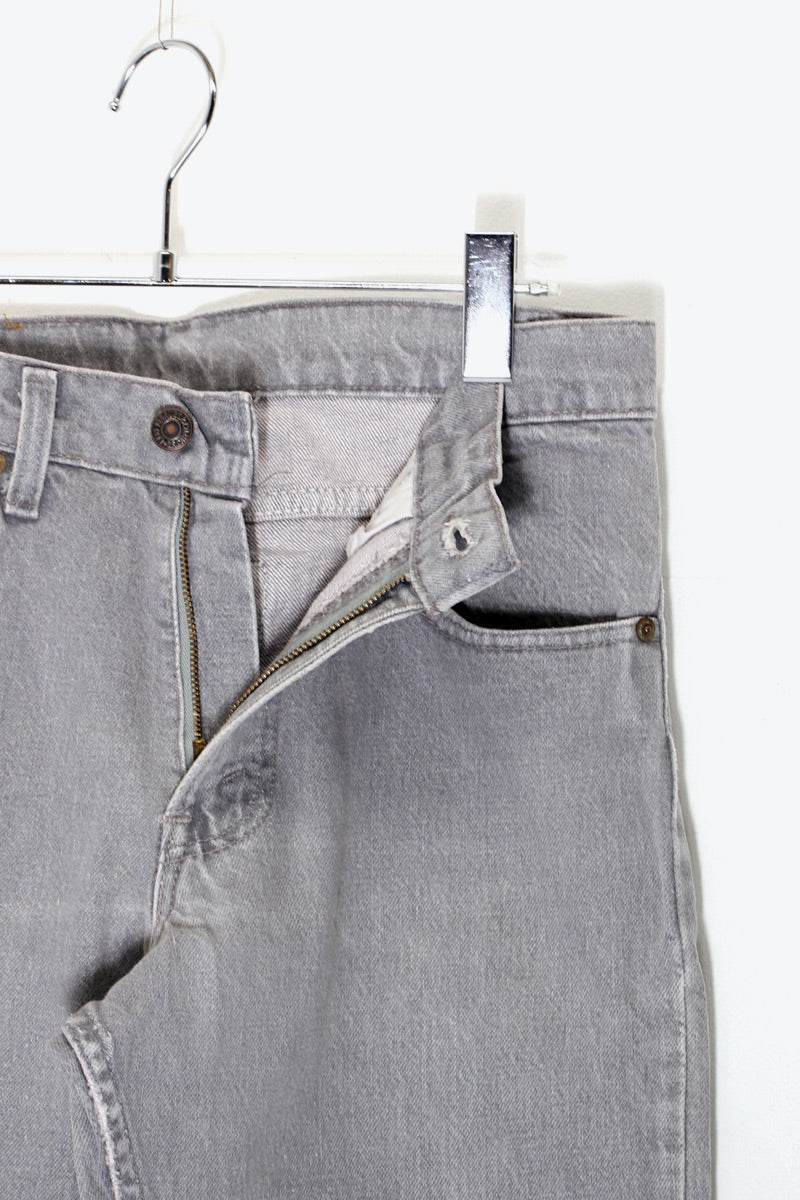 MADE IN USA 97'S 506 DENIM PANTS / GREY WASH [SIZE: W30L30 USED]