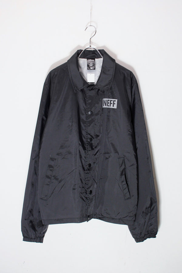 NEFF MICKEY MOUSE NYLON COACH JACKET / BLACK [SIZE: M USED]