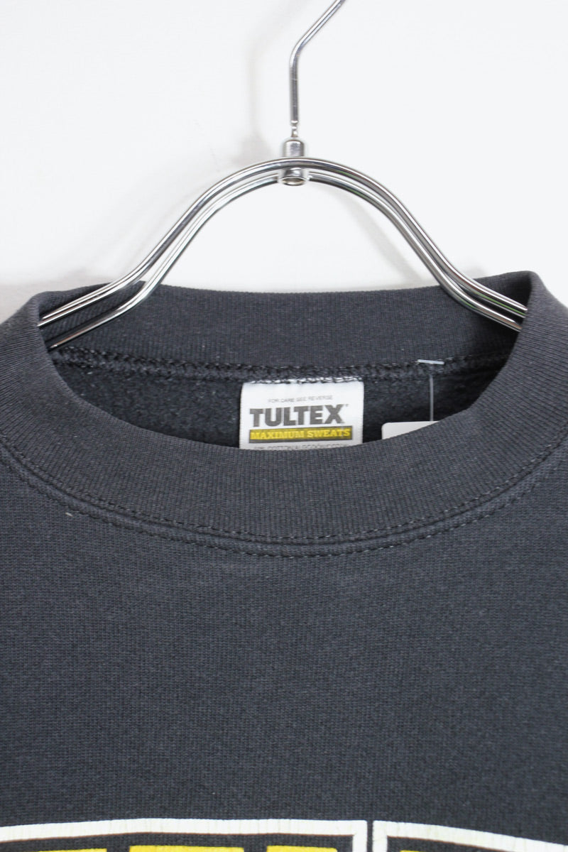 MADE IN USA 90'S NFL PITTSBURGH STEELERS SWEATSHIRT / BLACK [SIZE: L USED]