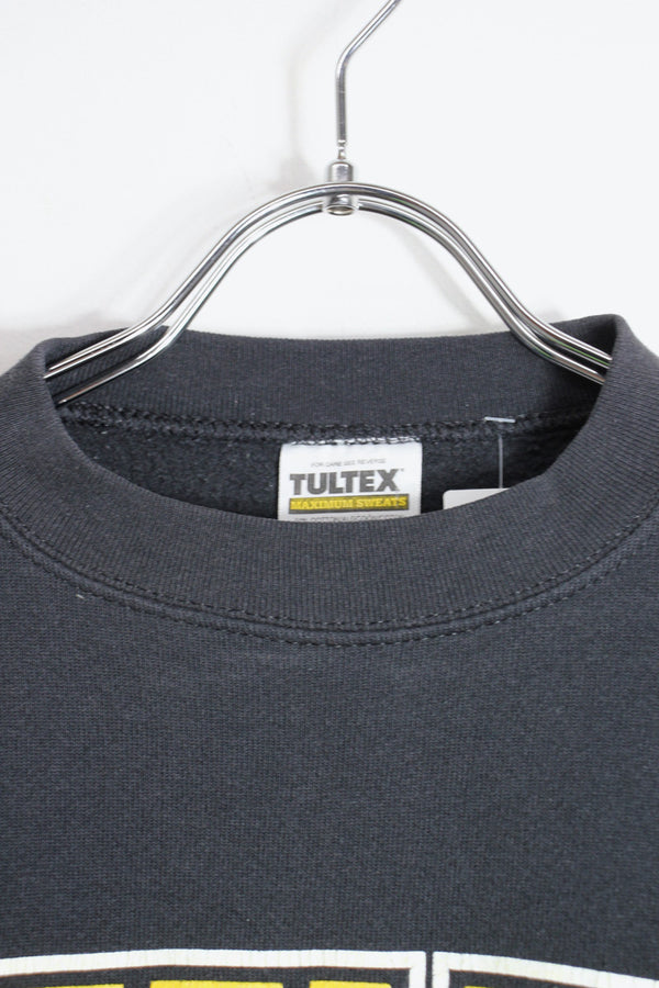 MADE IN USA 90'S NFL PITTSBURGH STEELERS SWEATSHIRT / BLACK [SIZE: L USED]