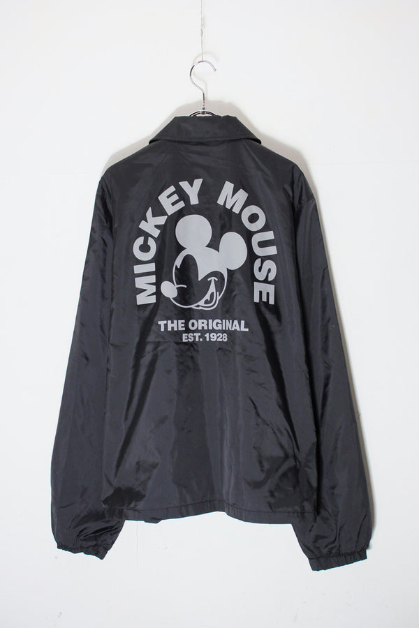 NEFF MICKEY MOUSE NYLON COACH JACKET / BLACK [SIZE: M USED]
